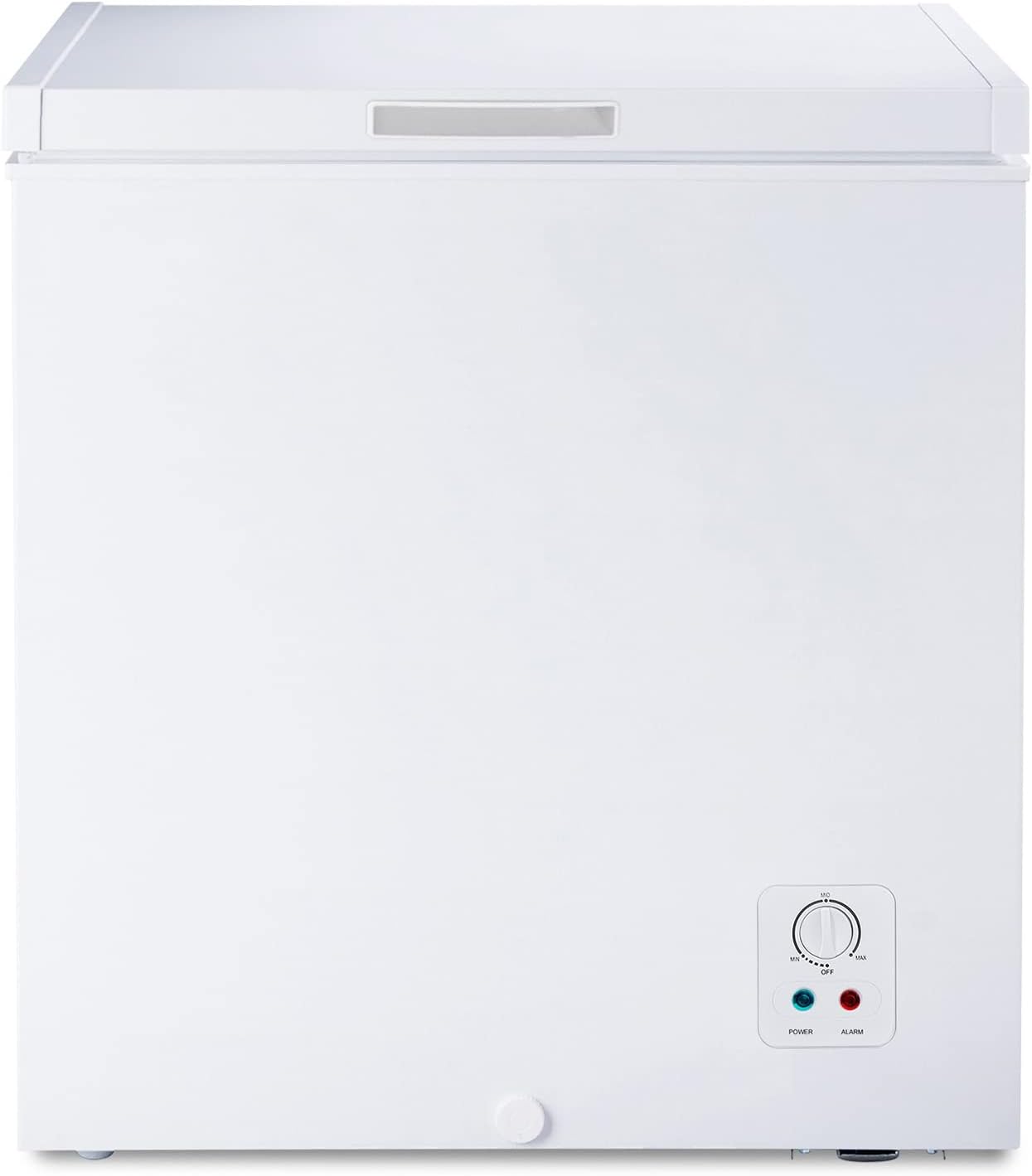 Hisense FT184D4AWF - Congélateur coffre horizontal, panier avec poignée, double fonction convertible en mode réfrigérateur, capacité nette 142 L, silencieux 38 dBA, blanc