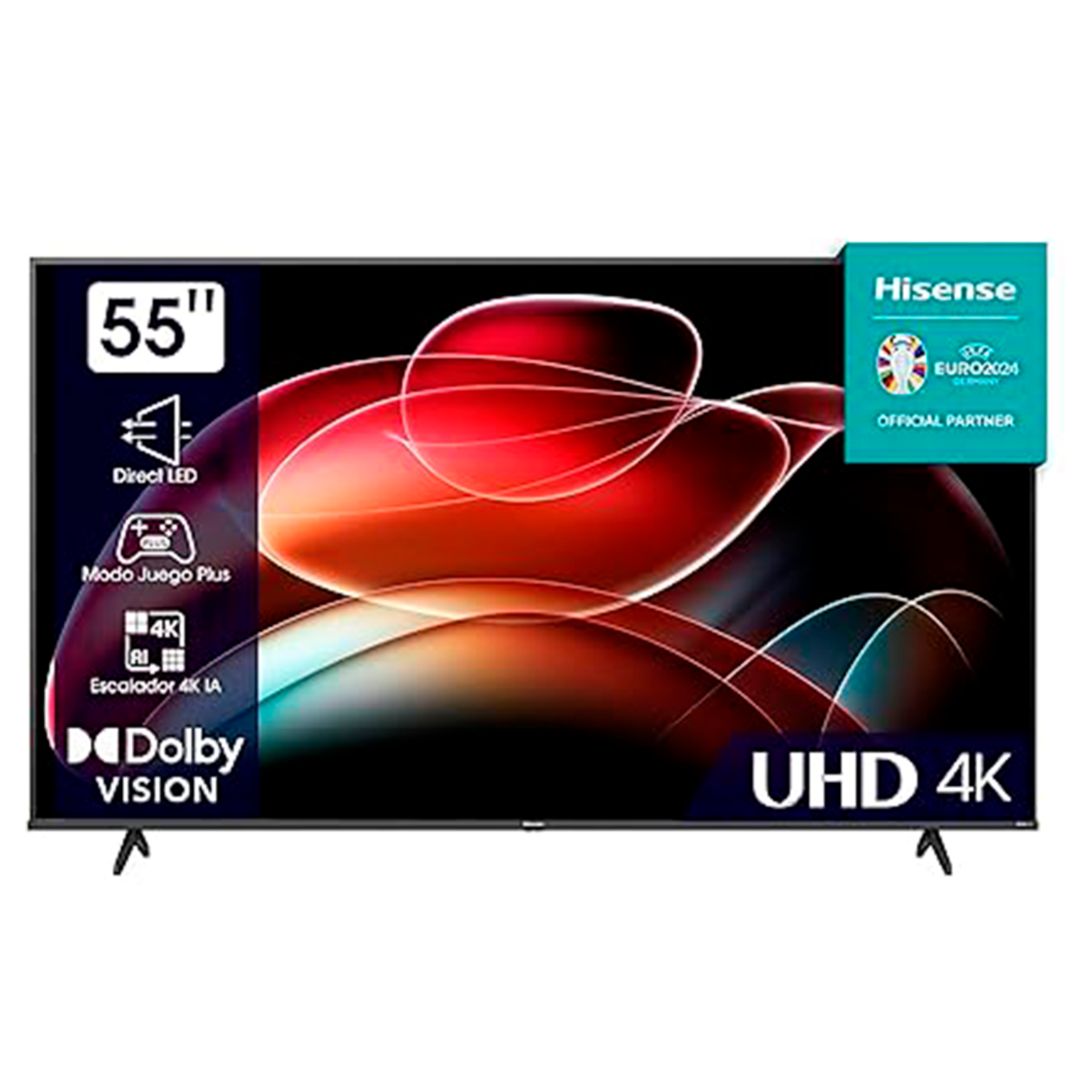 Televisione Hisense 55A6K UHD 4K, Smart TV 55''